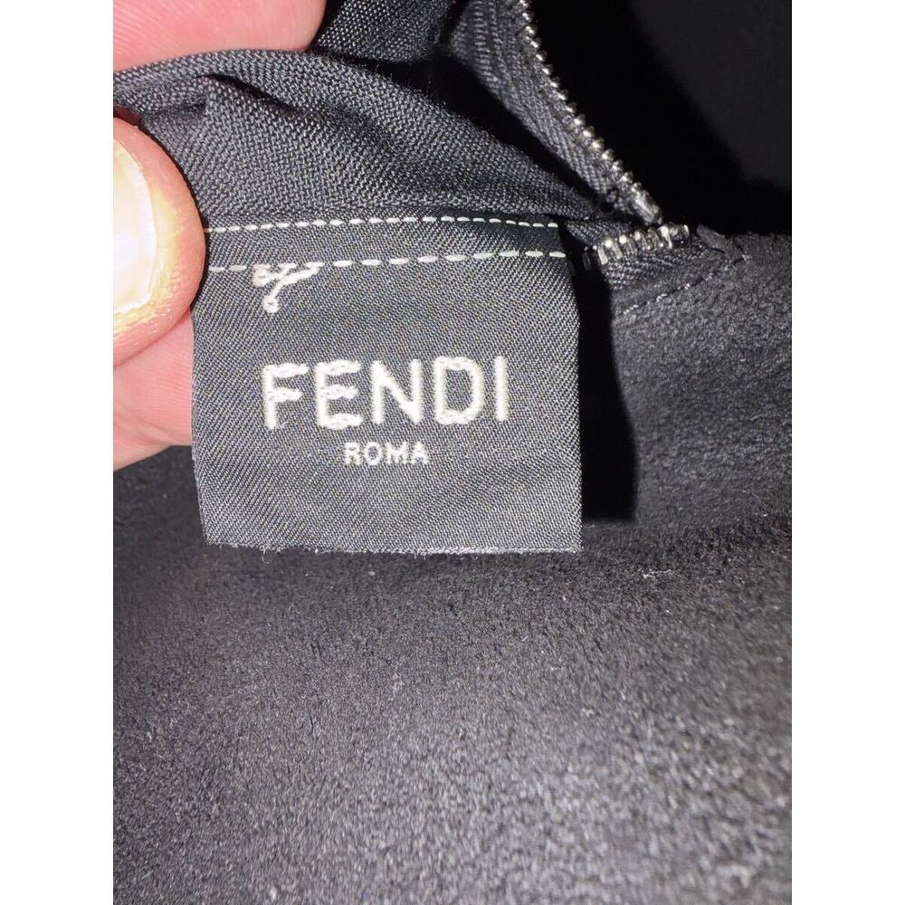 FENDI Baguette Messenger Bag Gray - Picture 9 of 10